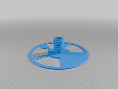 ADAPTADOR BOBINAS LEON3D para CFS, AMS, ACE... BAMBULAB, CREALITY, ANYCUBIC, ...