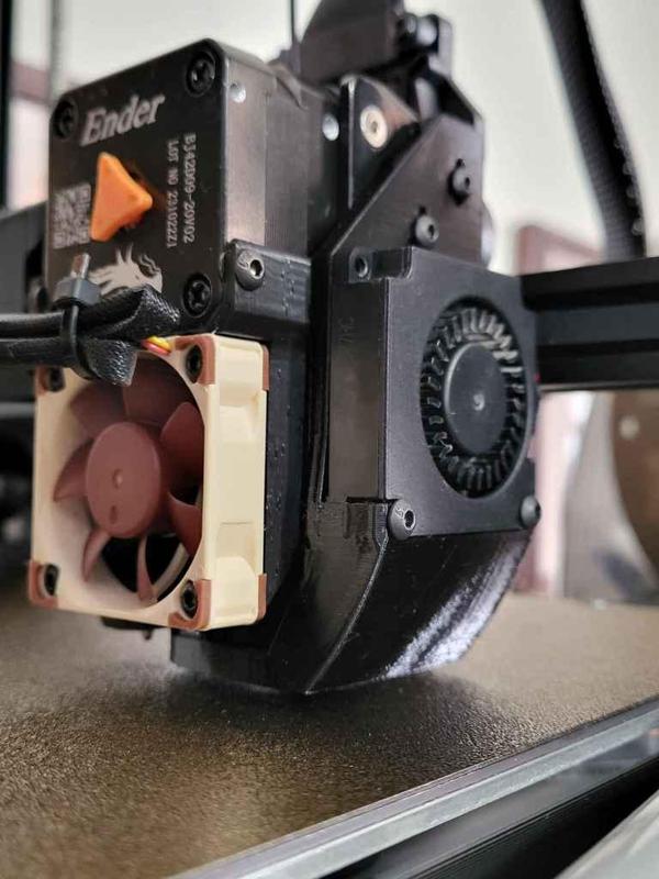 Part Cooling Fan Reinforced V2 - Ender 3 V3 SE (Ceramic Hotend)