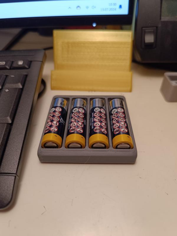 AA Batterie Aufbewahrung