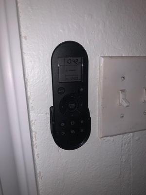 Eufy 11S Remote Holder - Scaled 103% for better fit. Wall-Mounted. hey