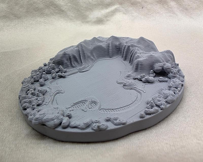 Mountain Lake Miniature