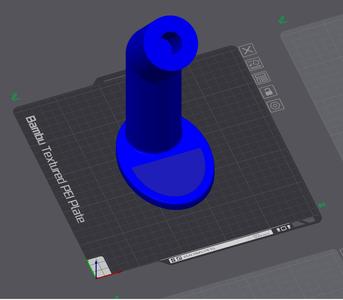 Minifig Headphone Stand with Tray