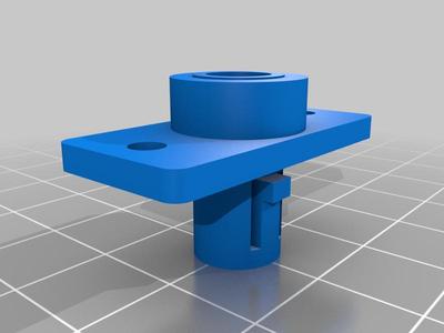 Roborock S6 Pure front wheel holder