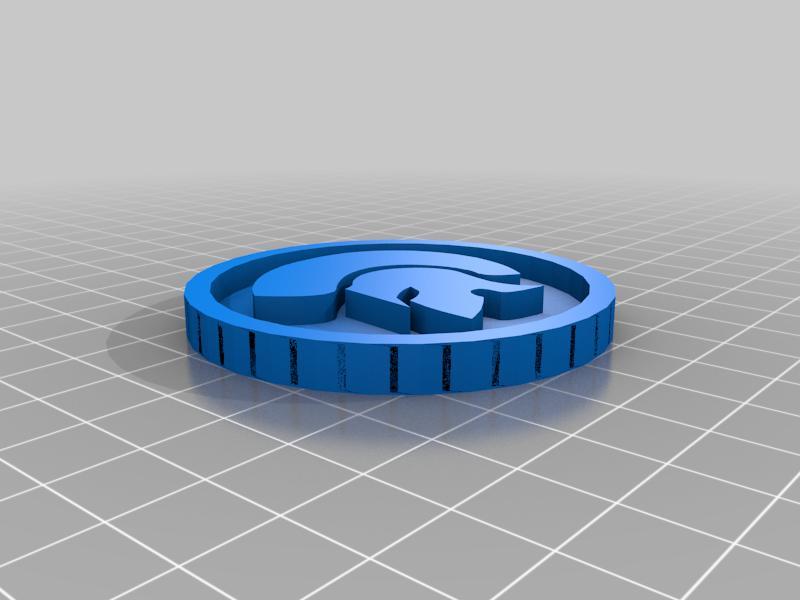 Spartan Coin Helmet Profile