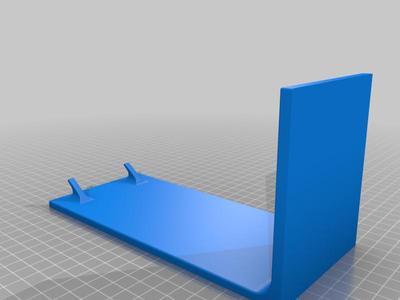 Key hook and shelf - 90mm wide 