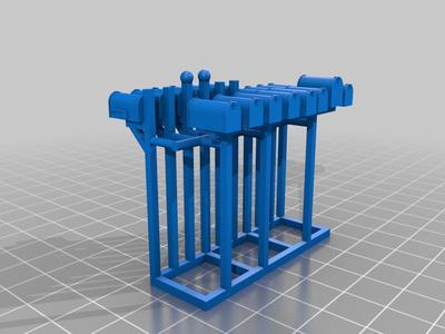 O Scale mailboxes (can be resized)