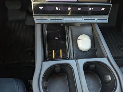 Fisker Ocean Phone and Earbud Qi charger shim