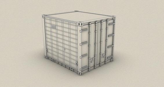 Bachmann style 10 ft containers and base plate