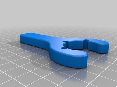 Tool for gas tube (BBQ etc.)