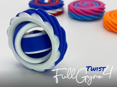 FullGyro4 Twist Fidget Spinner
