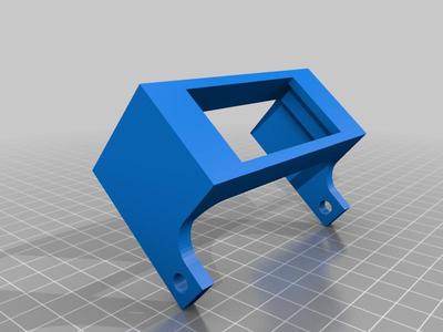 Crazy cart battery gauge mount