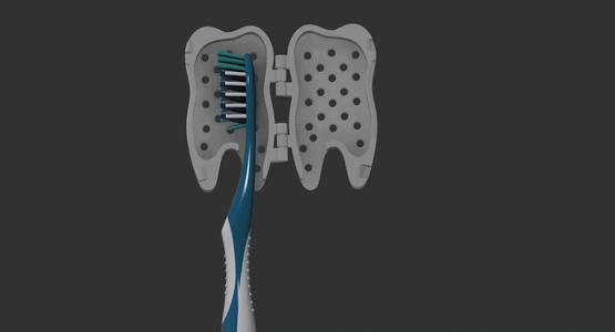 ToothBrush Travel Case - Print in Place