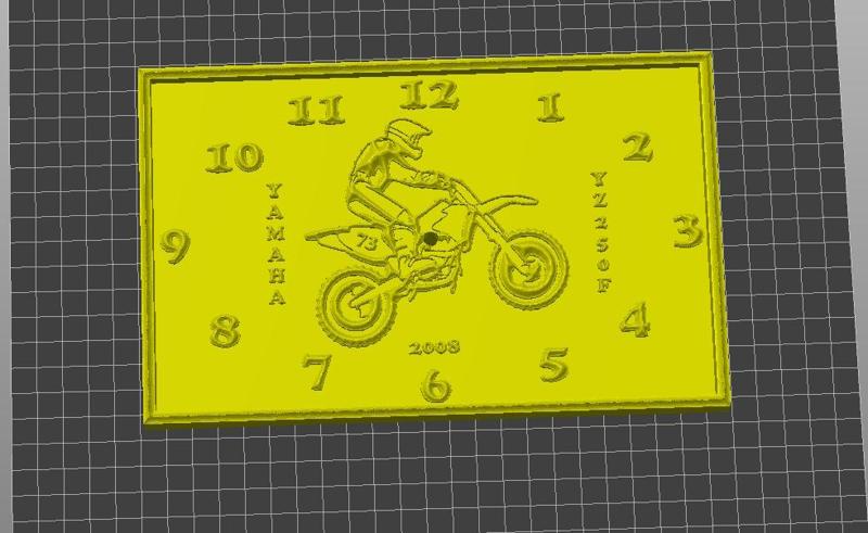 YZ250F Clock
