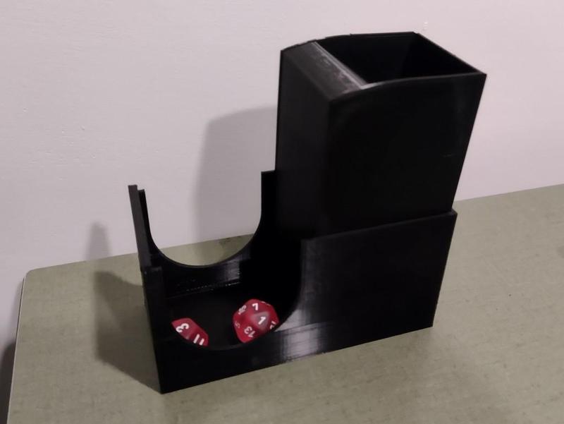 Foldable Dice Tower