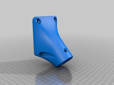 Strong wall holder for flag
