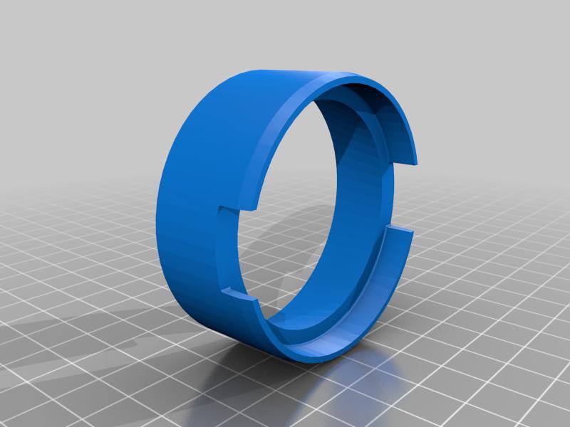 Zacconi dosing funnel, tamp through