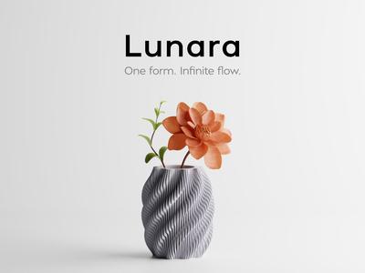 Lunara Vase – One form. Infinite flow.