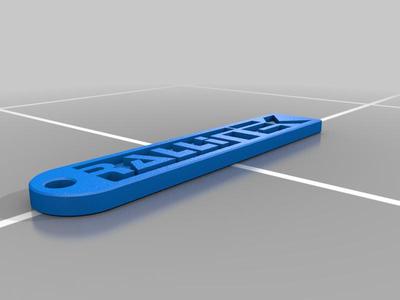 Rallitek keychain