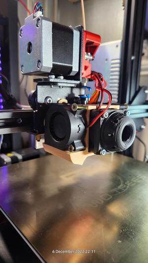 3 x 4020 Fan Mount Ender 3 - CR10