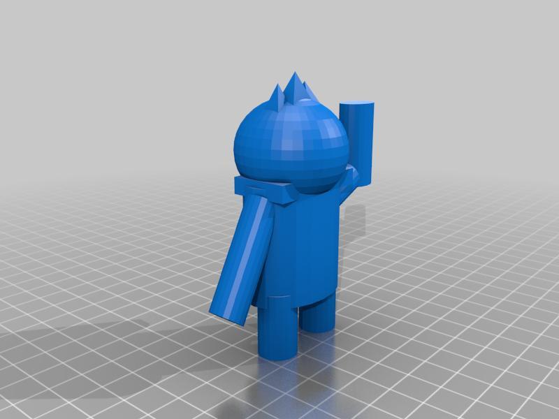 Blue from Rainbow Friends