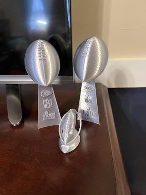 Chiefs Lombardi Trophys