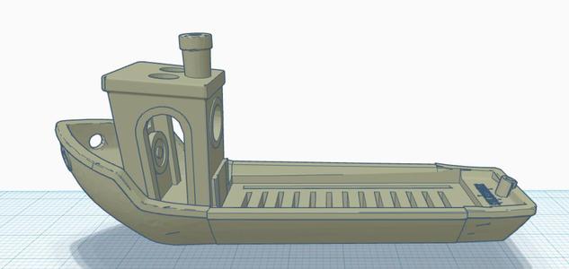 Practical Benchy (SD card/ MSD card holder, Pen holder)