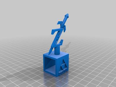 Zelda logo to put on Ender 3 (UPDATED)