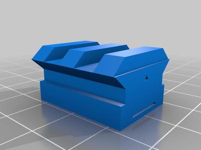 Scope riser for Gel Blaster "Clutch"