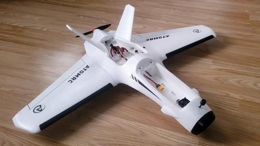 Ultra clean Atomrc Dolphin build - 3D printed parts