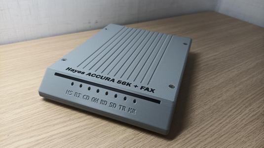 Hayes Dial-up 56k Fax Modem Case