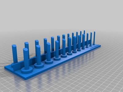 ICON Semi-Deep Socket Rack