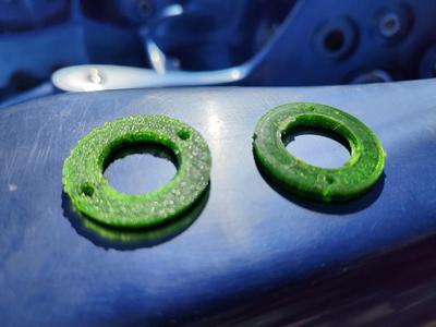 Spa nozzle jet retaining ring
