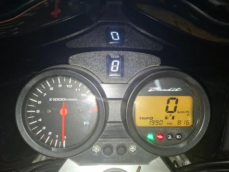  gear indicator holder for Suzuki Bandit gsf 650 /1250 (very simple version)