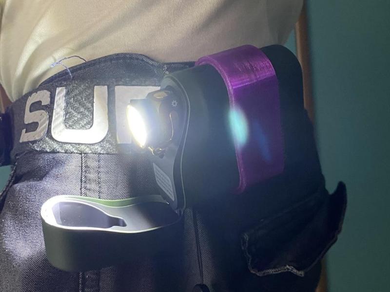 Olight Baton 4 Pro belt holster for charging case