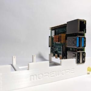 Stand for three Raspberry PI