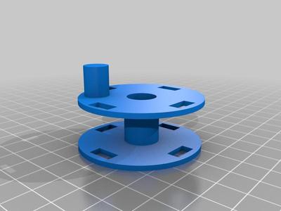 Mini Fishing Reel ( No Hardware need )
