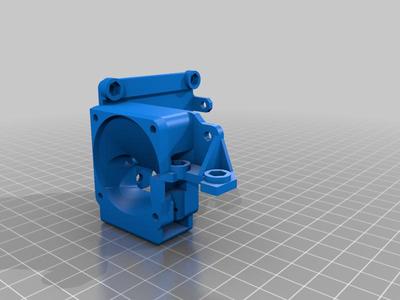 Ender 3 S1 Sprite 4020 Fan Mod X