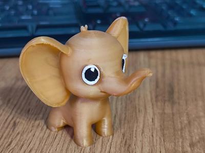 Charming Elephant – Easy Printing