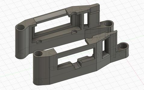 Walksnail Moonlight VTX holder for GepRC Mark5 O3
