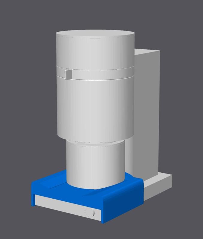 Raised cup platform for Fellow Opus Coffee Grinder - catch all your ground coffee!