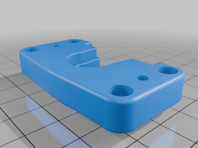 Prusa I2 E3Dv6 Adapter for bowden Extruder or Sherpa mini direct extruder