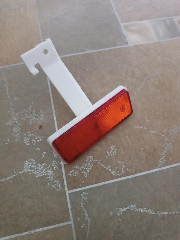 CFMOTO 650MT / ADVENTURA rear reflector mount and box