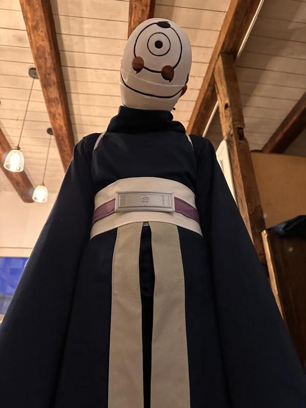 Naruto Uchiha with clan logo - plaque, emblem, sign