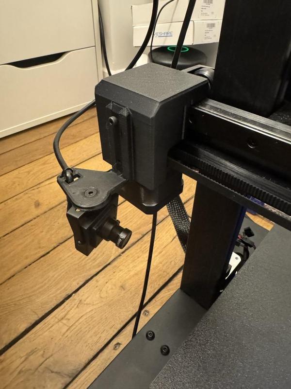 Artillery SideWinder X4 Pro - Z-Axis motor cover with Webcam mount