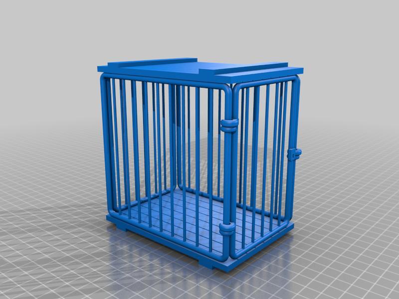 Jaula similar a la Misión Safari de Madelman