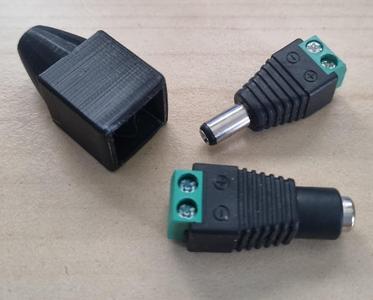 5.5mm female/Male cover 12v screw type connection's