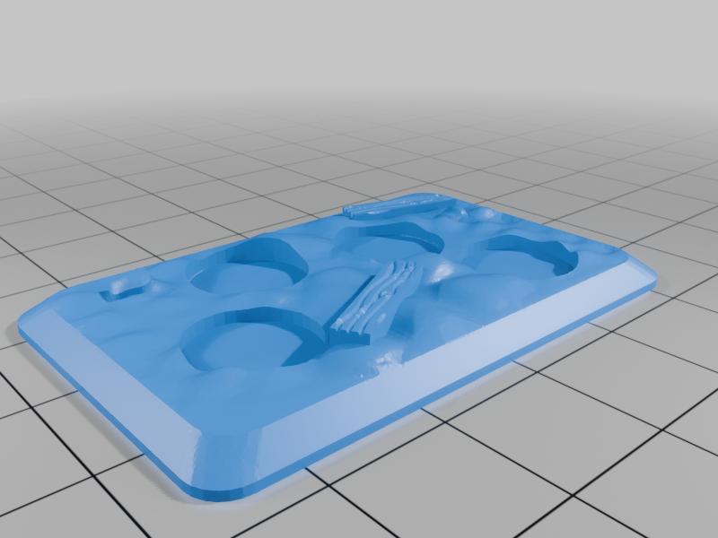 WWI/WWII Flames of War contoured bases for 15mm Battlefront Miniatures