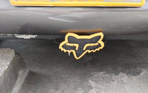 Carbon Fox Hitch cover 