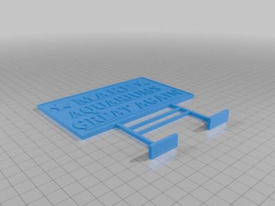 Make Aquariums Great Again Sign