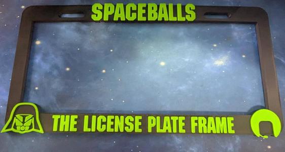 Spaceballs the license plate 